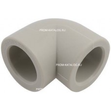 Отвод 90° FV-Plast - 25 (для полипропиленовых труб под пайку, цвет серый)