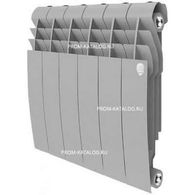 Биметаллический радиатор Royal Thermo Biliner 350 Silver Satin 8 секц.