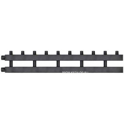 Коллектор котельной разводки WARME WKD140 - 1"1/2 НР на 5 контуров 1" НР (90-140 кВт)