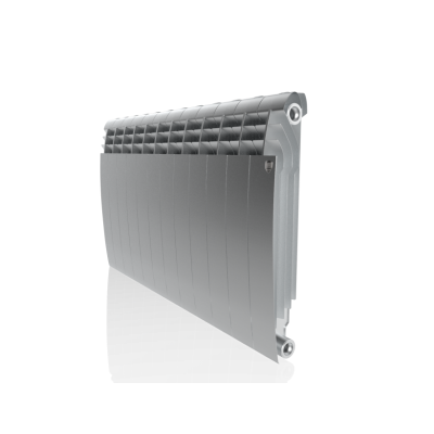 Алюминиевый радиатор Royal Thermo Biliner Alum 500 Silver Satin 12 секц.