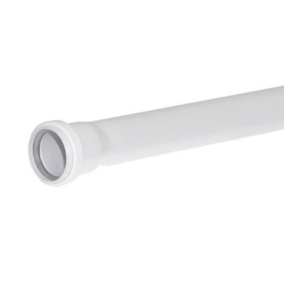 Труба для внутренней канализации СИНИКОН Comfort Plus - D40x2.0 мм, длина 1000 мм (цвет белый)