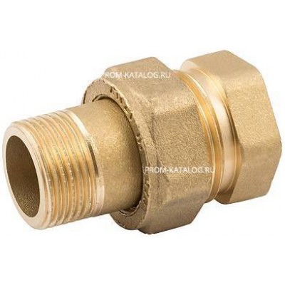 Сгон прямой американка ELSEN METALIT EBF26 - 3/4" (НР/ВР, плоское уплотнение)