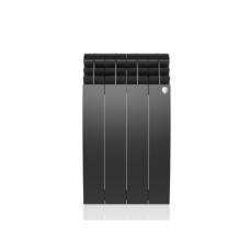 Алюминиевый радиатор Royal Thermo Biliner Alum 500 Noir Sable 4 секц.