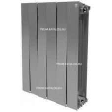 Биметаллический радиатор Royal Thermo Piano Forte 500 Silver Satin 12 секц.