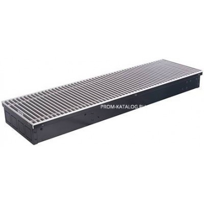 Конвектор внутрипольный STOUT - SCN 80x300x2000 мм (решетка роликовая, анодированный алюминий)