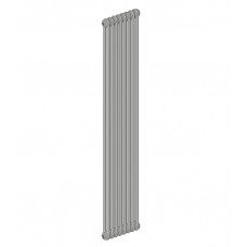 Стальной трубчатый радиатор 2-колончатый IRSAP TESI 21800/08 Т30 cod.03 (серый Манхэттен) (RR218000803A430N01)