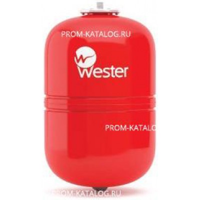 Бак расширительный мембранный Wester WRV - 35 л. (PN5, Tmax100°C, вертикальный, без ножек)