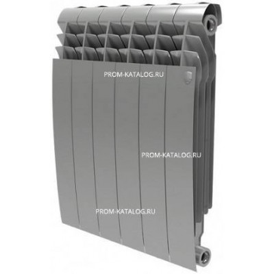 Биметаллический радиатор Royal Thermo BiLiner 500 Silver Satin 10 секц.