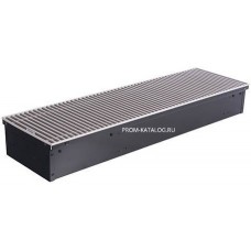 Конвектор внутрипольный STOUT - SCN 110x300x1400 мм (решетка роликовая, анодированный алюминий)