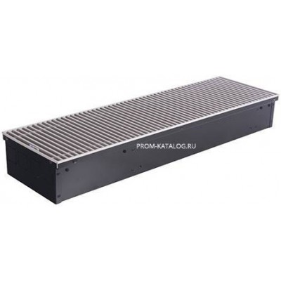 Конвектор внутрипольный STOUT - SCN 110x300x1400 мм (решетка роликовая, анодированный алюминий)