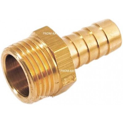 Штуцер комбинированный с наружной резьбой STOUT - 1/2" x 18 мм (латунь без покрытия)