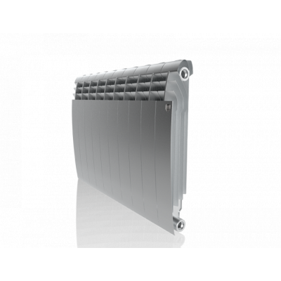 Биметаллический радиатор Royal Thermo Biliner 500 VD 10 секц. Silver Satin