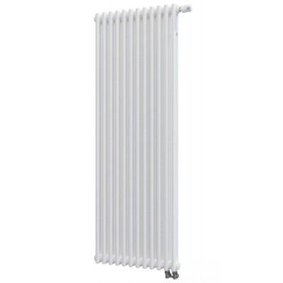 Стальной трубчатый радиатор 2-колончатый Zehnder Charleston Completto 2180/12/V001/RAL 9016