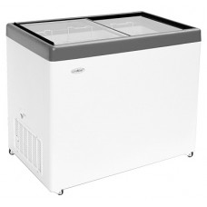 Ларь морозильный Снеж МЛП-350 (вентилятор, замок) серый