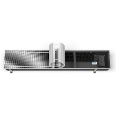 Внутрипольный конвектор длиной 2,1 м - 3 м Varmann Ntherm Electro 180x110x2250