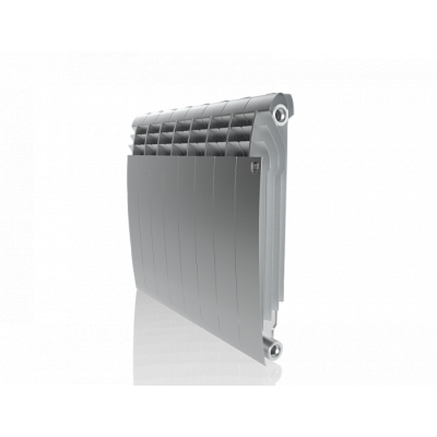 Биметаллический радиатор Royal Thermo Biliner 500 VD 8 секц. Silver Satin