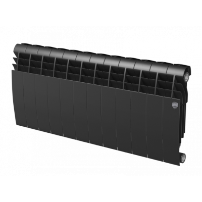 Биметаллический радиатор Royal Thermo Biliner 350 Noire Sable 12 секц.