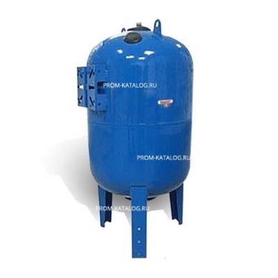 Гидроаккумулятор вертикальный синий Zilmet ULTRA-PRO - 300л. (PN25, мемб.бутил, фланец стальной)