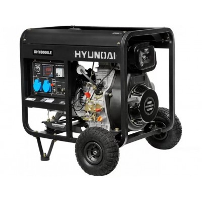Дизельный электрогенератор Hyundai DHY 8000LE