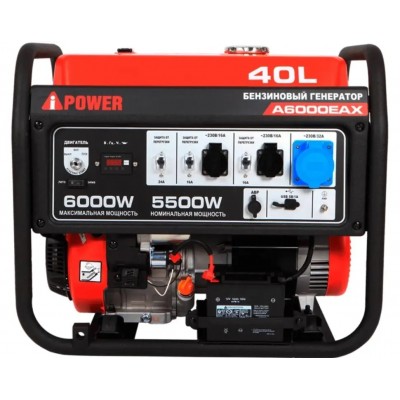 Бензиновый генератор A-iPower A6500EAX