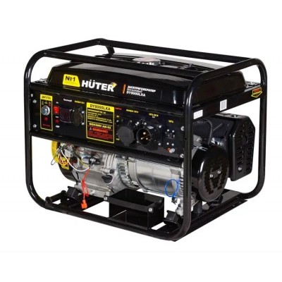 Бензиновый электрогенератор Huter DY8000LXA