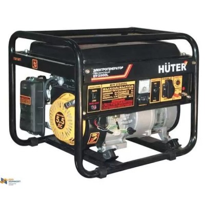 Бензиновый электрогенератор Huter DY2500L