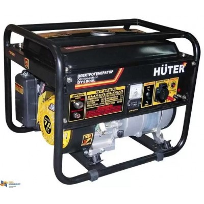 Бензиновый электрогенератор Huter DY4000L