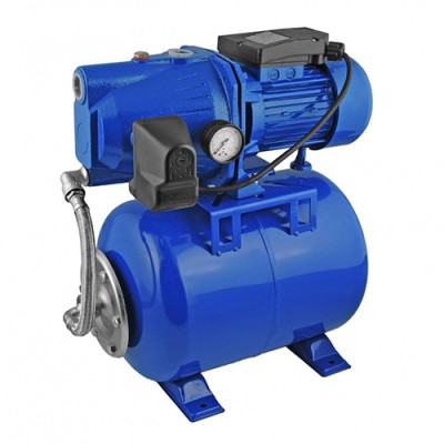 Насосная станция UNIPUMP AUTO JET 80L-50 - 0,6 кВт (50 л, однофазный, Hmax 38 м, Qmax 50 л/мин)