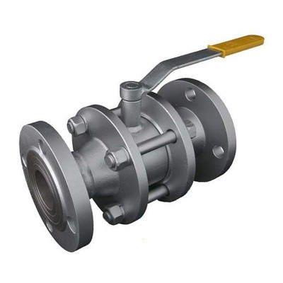Кран стальной шаровой 11с64п DN 25 PN 25, фланцевый, полный проход, 165мм, Breeze