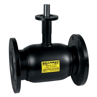 Кран стальной шаровой DN 150/125 PN 25 фланцевый 350мм +ISO Broen КШТ 61.103.150.А.25
