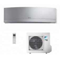 Инверторный кондиционер серебристого цвета Daikin FTXJ50M-S/RXJ50M