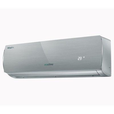 Инверторный кондиционер серебристого цвета Ecoclima EC/I-09QC/ECW/I-09QCG