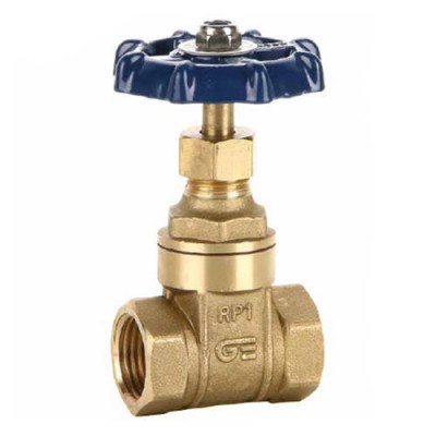 Задвижка клиновая GENEBRE 3221 - 2 (ВР/ВР, PN20, Tmax 180°C, ручка-вентиль, латунь)
