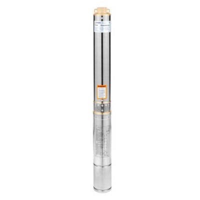 Насос скважинный Belamos 4TF125/11 - 2,6 кВт (3x380 В, Qmax 200 л/мин, Hmax 125 м, кабель 1 м)