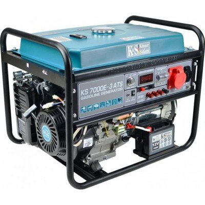 Электростанция бензиновая KONNER&SOHNEN KS 7000E-3 ATS [KS 7000E-3 ATS]