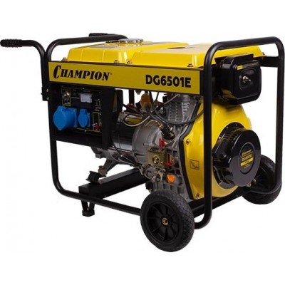 Электростанция дизельная с воздушным охлаждением CHAMPION DG 6501E [DG6501E]