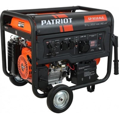 Электростанция бензиновая PATRIOT GP 9510 ALE с возможностью автоматизации [474101805]