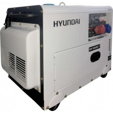 Электростанция дизельная с воздушным охлаждением HYUNDAI DHY 8500SE-T в кожухе [DHY 8500SE-T]