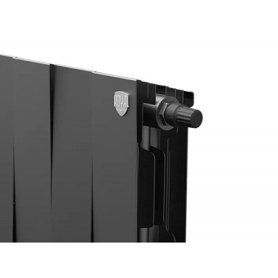 Биметаллический радиатор отопления Royal Thermo PianoForte 300 20 секций Noir Sable VDR