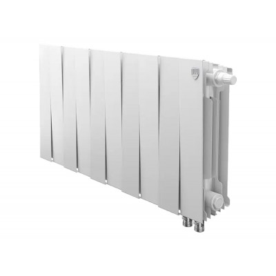 Биметаллический радиатор отопления Royal Thermo PianoForte 300 14 секций Bianco Traffico
