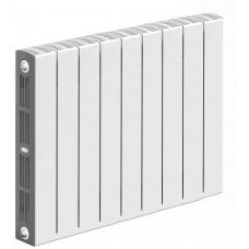 Биметаллический радиатор отопления Royal Thermo PianoForte 300 12 секций Silver Satin VDR