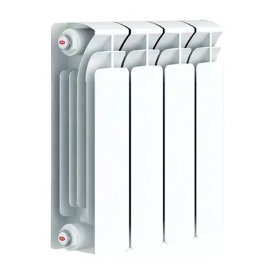 Биметаллический радиатор отопления Royal Thermo BiLiner 500 6 секций Silver Satin