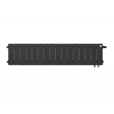 Биметаллический радиатор Royal Thermo PianoForte Tower 300 18 секций Silver Satin