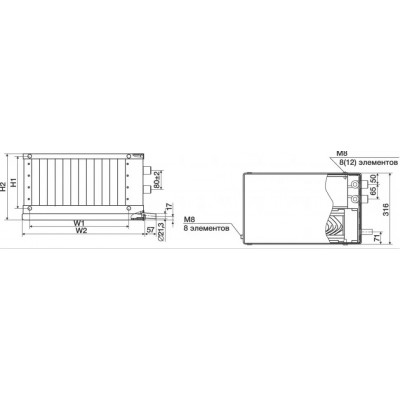 Сплит система Mitsubishi Electric MS-GF50VA / MU-GF50VA