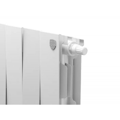 Биметаллический радиатор Royal Thermo PianoForte Tower 200 18 секций Silver Satin