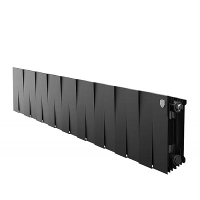 Биметаллический вертикальный радиатор Royal Thermo Piano Forte Tower Silver Satin 18 секций