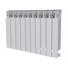 Биметаллический радиатор отопления Royal Thermo PianoForte 300 16 секций Silver Satin