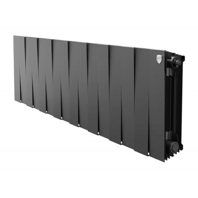 Биметаллический радиатор отопления Royal Thermo PianoForte 200 20 секций Noir Sable