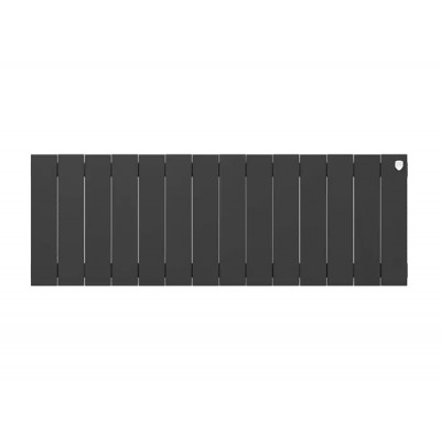 Биметаллический радиатор отопления Royal Thermo PianoForte 300 14 секций Silver Satin VDR