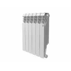 Биметаллический радиатор отопления Royal Thermo BiLiner 500 V 4 секции Silver Satin